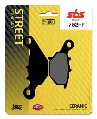 SBS 702HF FRONT Brake Pads For KAWASAKI	KLX L	125	2003 - 2006