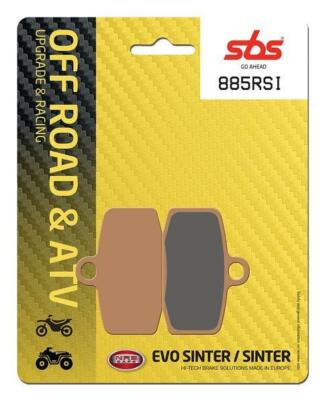 SBS 885 RSI MOTORCYCLE FRONT BRAKE PADS OHVALE GP-01 190 2017 - 2019