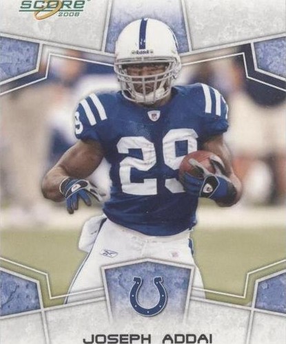 2008 Score Joseph Addai #128