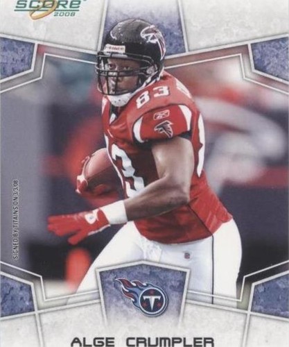 2008 Score Alge Crumpler #318