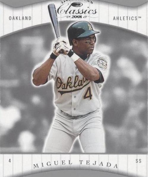 2001 Donruss 经典 - Miguel Tejada #77