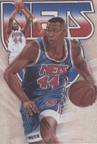 1991-92 NBA Hoops - Derrick Coleman #519