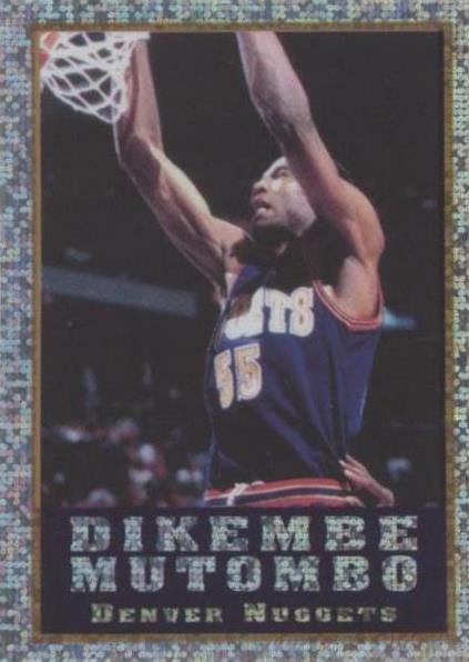 Pegatinas Panini europeas 1995-96 - Dikembe Mutombo #275