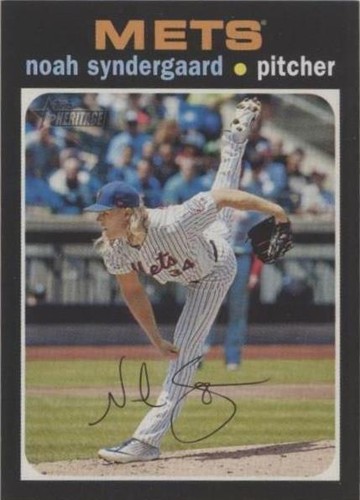 2020 Topps Heritage - Noah Syndergaard #428