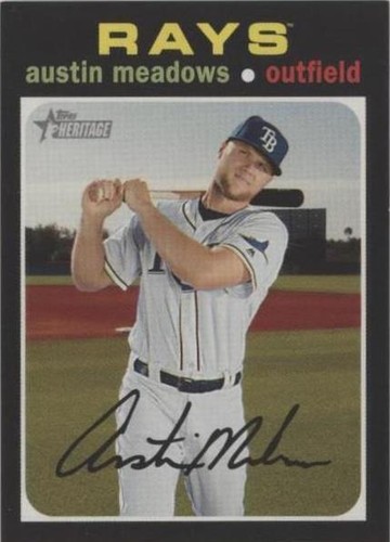 2020 Topps Heritage - Austin Meadows #481