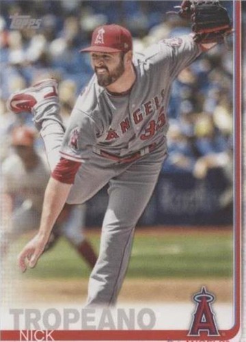 2019 Topps Mini - Nick Tropeano #615