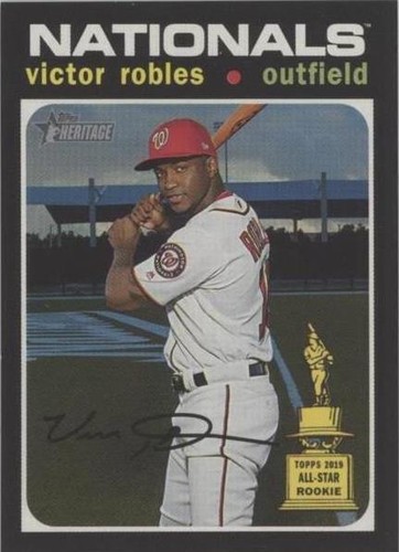 2020 Topps Heritage - Victor Robles #497
