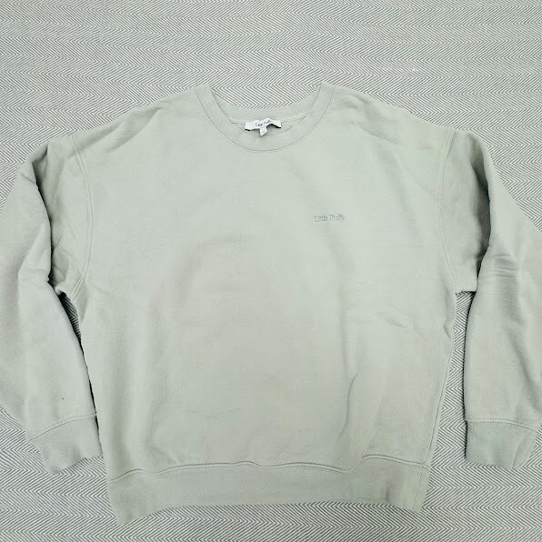 トップス CANTATE FULFFY CREW NECK SWEAT SHIRT 46 Men's Performance Ponte Top Stitch Crew Neck Sweatshirt
