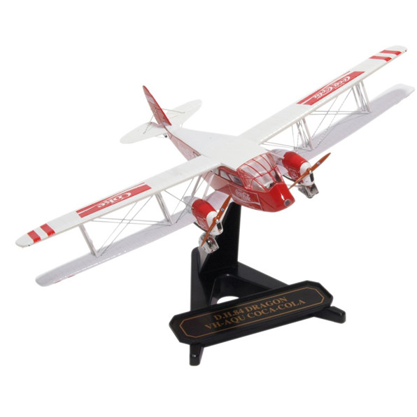 Oxford 72dg002cc Dh84 Dragon Vh-Aqu Coca Cola 1/72