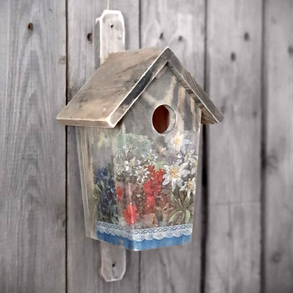 Nistkästen Vintage Vogelhaus 30cm Nistplatz Nistkasten Haus Vogel Shabby Haus Vo