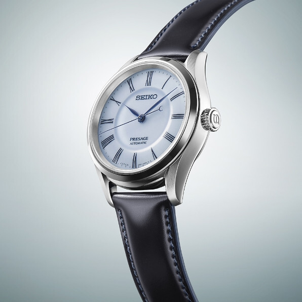 Pre-owned Seiko Automatic Presage Arita Porcelain Dials Men's Watch Spb319j1