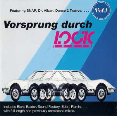 英CD Various Vorsprung Durch Logic Vol.1 74321158692,74321158692,LUKLP002 Logic Records, Save The Vinyl /00110 CD Various Vorsprung Durch Logic Vol.1 74321158692,LUKLP002
