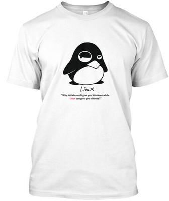 For Linux User T-Shirt Made in the USA Size S to 5XL