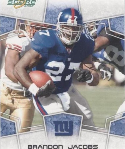 2008 Score Brandon Jacobs #206