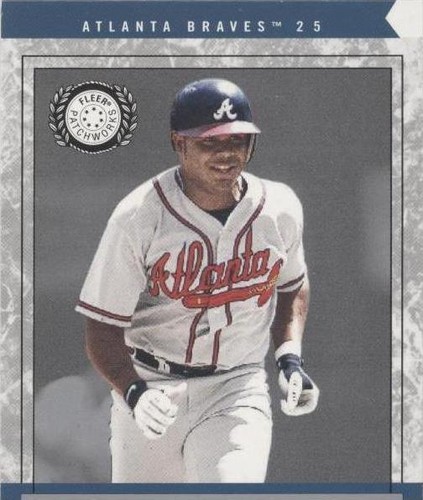 2003 Fleer Patchworks - Andruw Jones #79