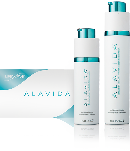 ALAVIDA フェイシャルクリーム 3点セット Lifewave ALAVIDA スキンケアセット 3本セット ALAVIDA クリーム