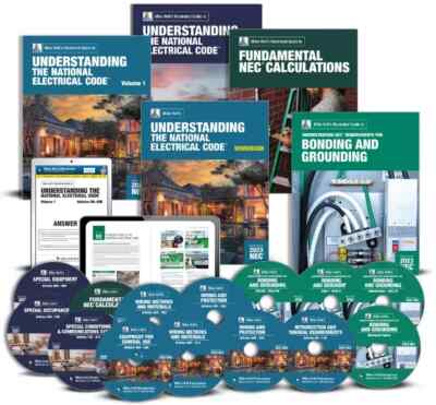 Mike Holt's 2023 Understanding the NEC Complete DVD Training Library