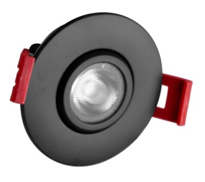 NICOR DGD2 2'' Recessed Gimbal LED Downlight 3000K Black