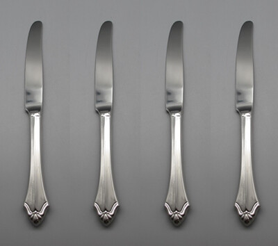 Oneida Stainless Flatware KENWOOD Dinner Knives - Set of Four New