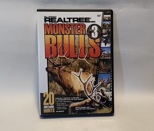 Realtree Monster Bulls 3 DVD 2006 with Insert USA