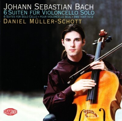 Bach 6 Suites for Violoncello solo DANIEL MÜLLER-SCHOTT Pure Classics 2CD MINT