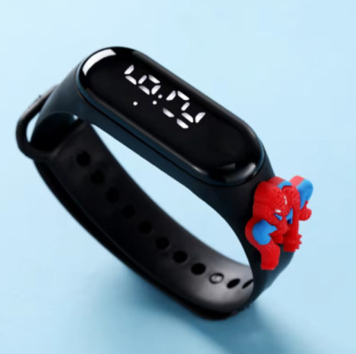 Kids Led Wrist Watch Superhero Characters