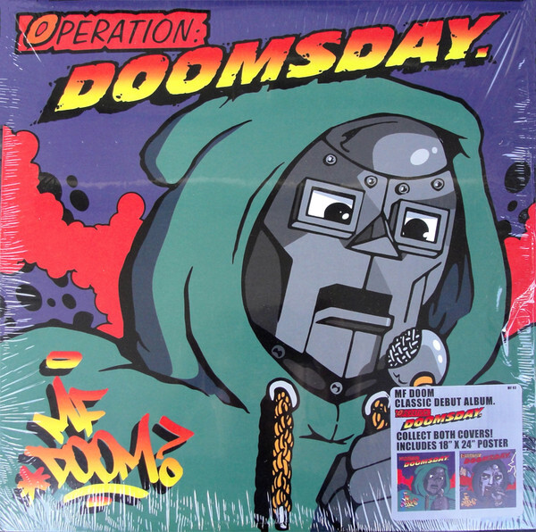 MF Doom２枚セット／DOOMSDAY＋NASTRADOOMS 1 MF DOOM Operation Doomsday 1/2000 GOLD Cassette Tape 25th