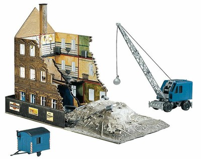 Faller 130466 Palazzo de Ville en Démolition avec Chantier Ho 1:87