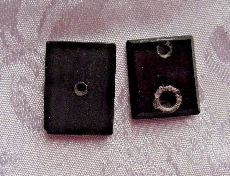 LOT OF - 2 - NEW OLD STOCKE. ONIX STONES.  SKU 738. FREE SHIPPING