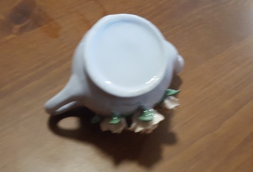 Minature White Porciine Decorative Sprinkler Can