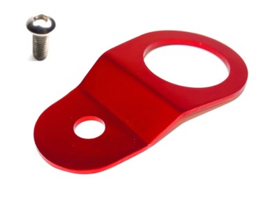 Torque Solution Radiator Mount ( RED)  Fits Mitsubishi Evo 7/8/9