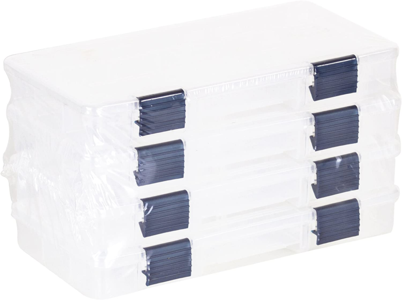 4 Pack Plano 2-3500 Prolatch Stowaway Tackle Box Storage Fishing Bait Utility*