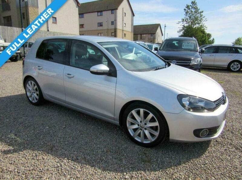 2012 12 VOLKSWAGEN GOLF 2.0 GT TDI 5D 140 BHP BLACK LEATHER DIESEL in