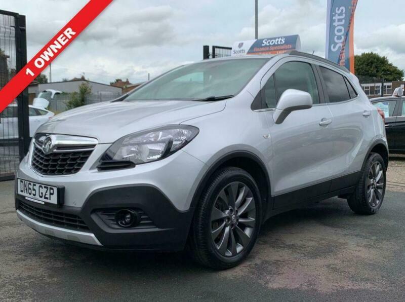 2015 65 VAUXHALL MOKKA 1.6 SE 5 DOOR SILVER MANUAL FULL HEATED LEATHER
