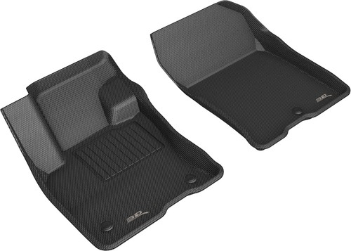 3D MAXPIDER KAGU BLACK 2ND ROW FLOOR MAT FOR FORD BRONCO SPORT 21-26