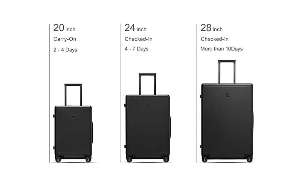 Carry on Luggage Airline Approved, Carry on Suitcases with Wheels