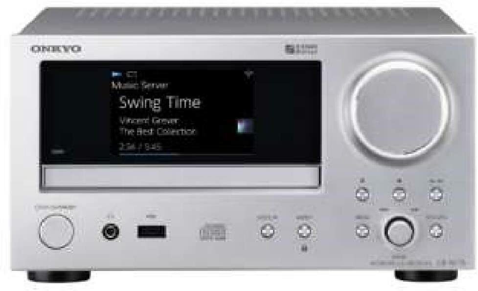 【ジャンク品】　ONKYO ネットワークレシーバー CR-N765 Amazon.co.jp: ONKYO ネットワークCDレシーバー シルバー CR