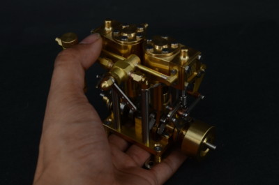 New Two-cylinder steam engine Model Live Steam M29
