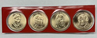 2009 D PRESIDENTIAL DOLLARS FROM MINT SET - 4 Coin Set With Free Shipping