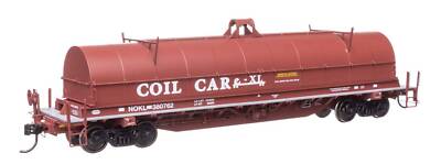 Walthers Proto HO Northwestern Oklahoma Railroad #380762 52' NSC Type II Coil Ca