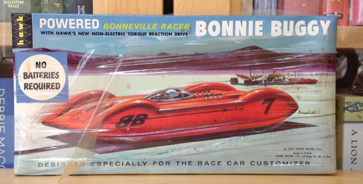 ホビーラジコン maku Hawk 1:32 Powered Bonneville Race Bonnie Buggy Vintage (1961