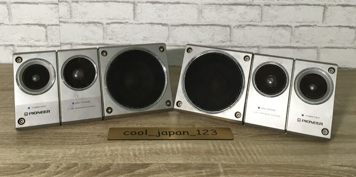 パイオニア　スピーカーTS-X8　PIONEER　カースピーカー　当時物 中古 PIONEER カロッツェリア TS-X8 スピーカー 旧車 当時物