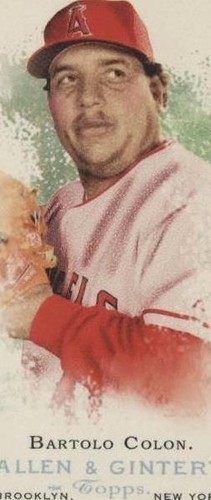 2006 Topps Allen & Ginter's - Bartolo Colon #52