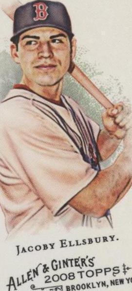 Topps Allen & Ginter's 2008 - Jacoby Ellsbury #63