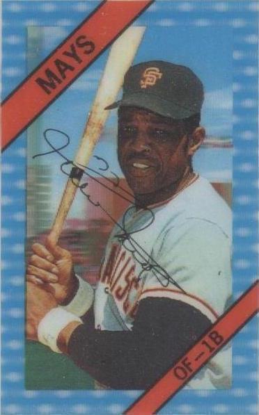 1972 Kellogg's 3-D Super Stars - Willie Mays #54
