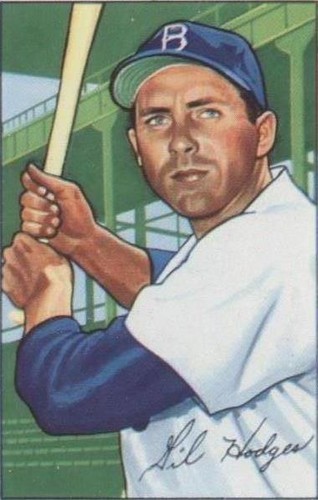 1987 C.C.C. 1952 Bowman Reprints - Gil Hodges #80