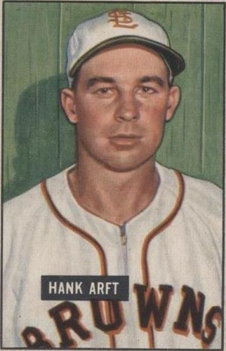 1951 Bowman - Hank Arft #173
