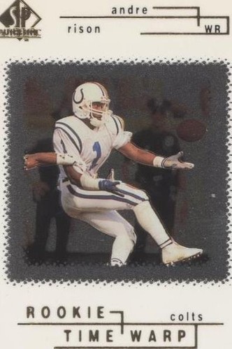 1998 SP Authentic Andre Rison #37