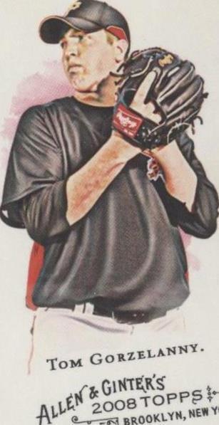 Topps Allen & Ginter's 2008 - Tom Gorzelanny #94