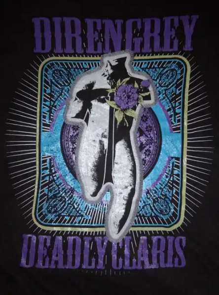 DIR EN GREY Tシャツ 2020 Official Dir En Grey tshirt Deadlyclaris metal band japan